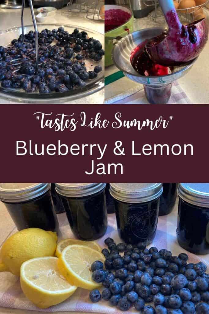 Recipe for Blueberry Lemon Jam